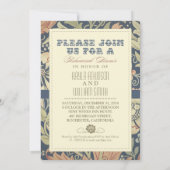 ヴィンテージタイポグラフィエレガントリハーサルディナー招待状 招待状 (裏面)