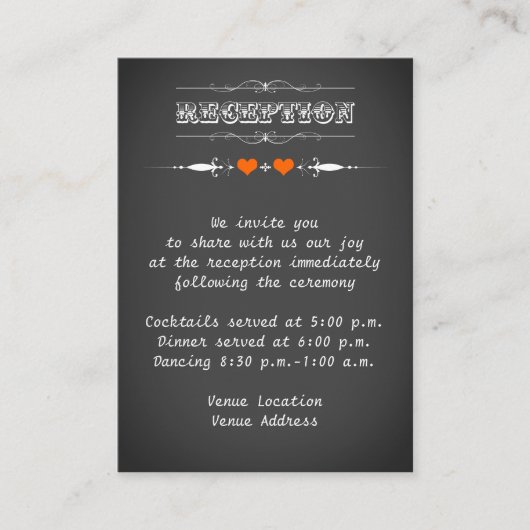 ヴィンテージタイポグラフィシャルボードルックエンクロージャカード エンクロージャーカード (正面)