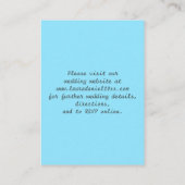 ヴィンテージタイポグラフィシャルボードルックエンクロージャカード エンクロージャーカード (裏面)