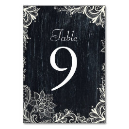 ヴィンテージタイポグラフィラス結婚ト黒板 テーブルナンバー