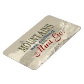 ヴィンテージタイポグラフィ山々が呼び出している;ミュア マグネット (左側)