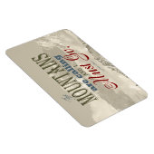 ヴィンテージタイポグラフィ山々が呼び出している;ミュア マグネット (右側)