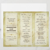 ヴィンテージタイポグラフィ結婚式 (正面/裏面)