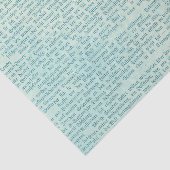 ヴィンテージタイポグラフィ 薄葉紙 (詳細)