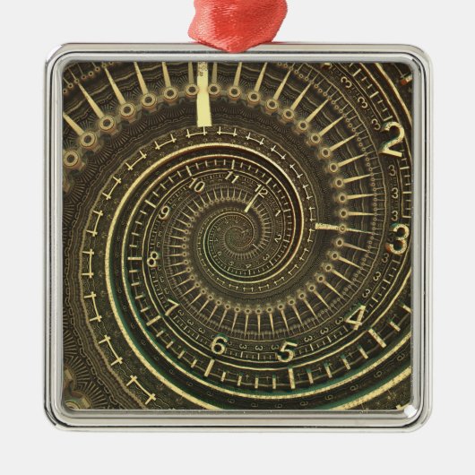ヴィンテージタイムマシン メタルオーナメント (正面)