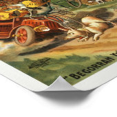 ヴィンテージタイヤショップ広告ポスター ポスター (角)