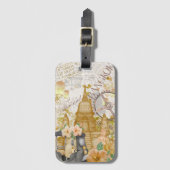 ヴィンテージタイラゲッジタグ ラゲッジタグ (正面縦)