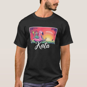 ヴィンテージタイランドバケーショントラベルアジアカタビーチP Tシャツ