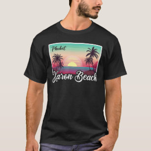 ヴィンテージタイランドバケーショントラベルアジアカロンビーチ Tシャツ