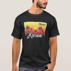 ヴィンテージタイランドバケーショントラベルアジアカロンビーチ Tシャツ