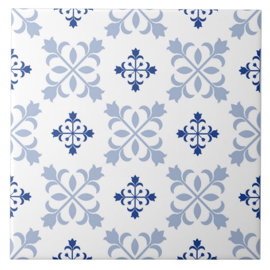 ヴィンテージタイルのシームレスなパターン タイル (正面)