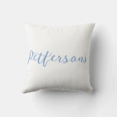 ヴィンテージタイルフローラ パーソナライズされた クッション (裏面)