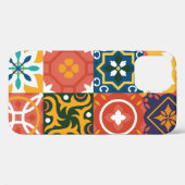 ヴィンテージタイルヴィンテージの背景伝統的地形 Case-Mate iPhoneケース (裏面 (横))