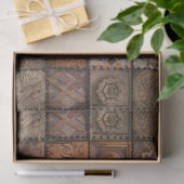 ヴィンテージタイル組織またはデコページ紙 薄葉紙 (ギフト)