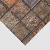 ヴィンテージタイル組織またはデコページ紙 薄葉紙 (詳細)