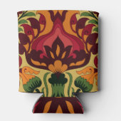 ヴィンテージタイル、アールヌーボー装飾。 缶クーラー (裏面)