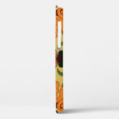 ヴィンテージタイル、アールヌーボー装飾。 Case-Mate iPhoneケース (裏面 / 左)