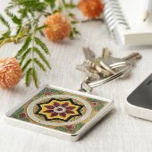 ヴィンテージタイル キーホルダー (側面)