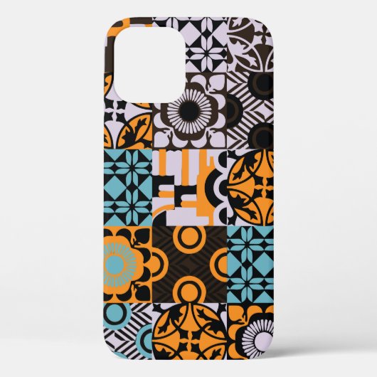 ヴィンテージタイル：複雑な装飾詳細。 Case-Mate iPhoneケース (裏面)