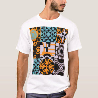 ヴィンテージタイル：複雑な装飾詳細。 Tシャツ