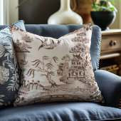 ヴィンテージタウペウィロー装飾装飾用クッション クッション