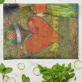 ヴィンテージタウロスファンタジーゴシック美術 キッチンタオル (折り畳み)