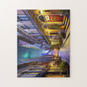 ヴィンテージタウンはっきりした3と美しいジグソーパズル ジグソーパズル (縦)