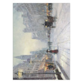 ヴィンテージタウンウィンタークリスマスプロムナードの風景 テーブルクロス (正面)