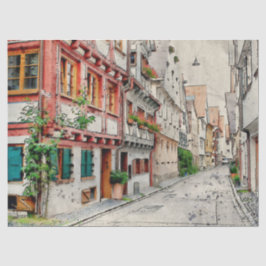 ヴィンテージタウンダウンタウンデクページティッシュペーパー 薄葉紙