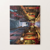 ヴィンテージタウン1簡単ブレインアートパズル写真パズル ジグソーパズル (縦)