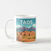ヴィンテージタオスニューメキシコ コーヒーマグカップ (左)