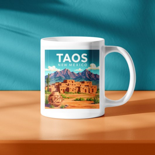 ヴィンテージタオスニューメキシコ コーヒーマグカップ