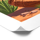 ヴィンテージタオスニューメキシコ ポスター (角)