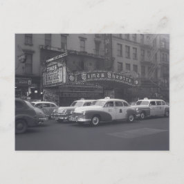 ヴィンテージタクシーCinematic Autosポストカード ポストカード