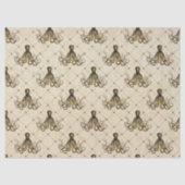 ヴィンテージタコのクリームデコップページ 薄葉紙 (正面)