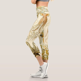 ヴィンテージタコイカガモチョニアバイエルンストハエッケル カプリレギンス