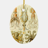 ヴィンテージタコイカガモチョニアバイエルンストハエッケル セラミックオーナメント (正面)