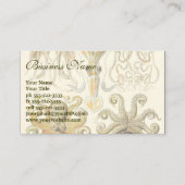 ヴィンテージタコイカガモチョニアバイエルンストハエッケル 名刺 (正面)