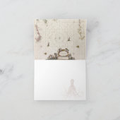 ヴィンテージタコイラストレーション サンキューカード (内部)