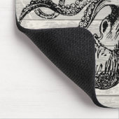 ヴィンテージタコイラストレーション マウスパッド (コーナー)