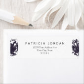 ヴィンテージタコイラストレーション ラベル (インサイチュ)