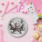 ヴィンテージタコビーチカスタムエレガントパーティープレート ペーパープレート (パーティー)