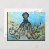 ヴィンテージタコ丁合はがき ポストカード (正面/裏面)