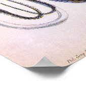 ヴィンテージタコ又はイカ海洋生物動物 ポスター (角)