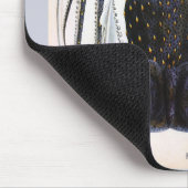 ヴィンテージタコ又はイカ海洋生物動物 マウスパッド (コーナー)