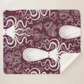 ヴィンテージタコ型 シェルパブランケット (正面(横))