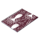 ヴィンテージタコ柄 ノートブック (左側)