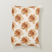 ヴィンテージタコ・サルティ、海洋水中競技動物 アクセントクッション (裏面(縦))