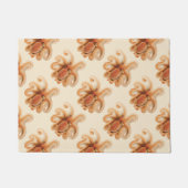 ヴィンテージタコ・サルティ、海洋水中競技動物 ドアマット (正面)