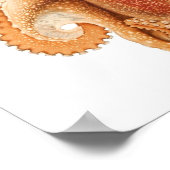 ヴィンテージタコ・サルティ、海洋水中競技動物 ポスター (角)